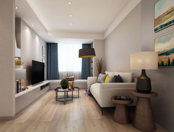 自然界云棲155平米三居室現(xiàn)代簡(jiǎn)約風(fēng)格設(shè)計(jì)方案效果圖參考