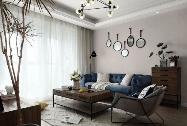 曲江6號136平米混搭風(fēng)格裝修設(shè)計效果圖