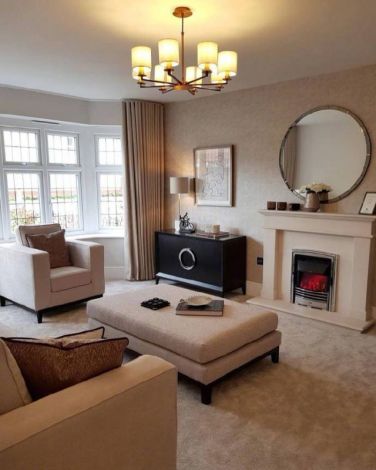 中貿(mào)廣場90平米簡約風格裝修設(shè)計效果圖