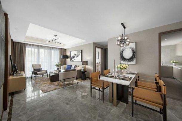 御錦城125平米三居室現(xiàn)代簡(jiǎn)約風(fēng)格設(shè)計(jì)方案效果圖參考