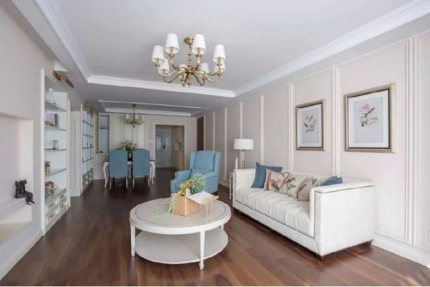 陽光城·麗茲公館120平米三居室現(xiàn)代簡約裝修設(shè)計(jì)方案效果圖參考