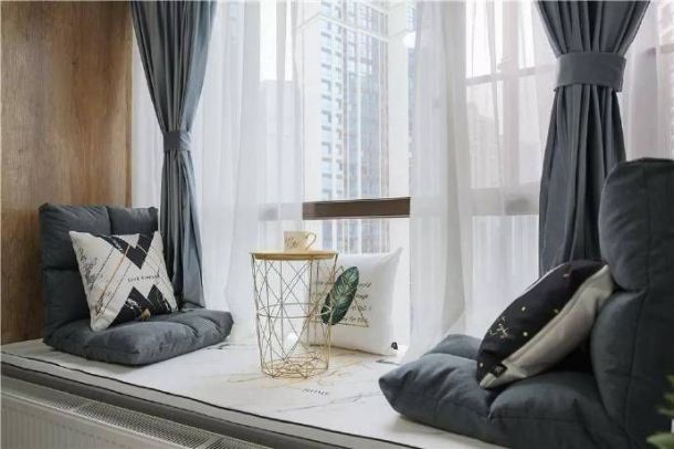 金輝世界城95平米輕奢風格裝修設計效果圖