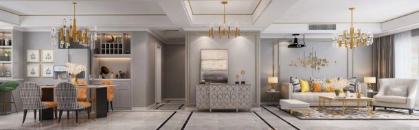 金輝世界城135平米三居室現(xiàn)代簡約風(fēng)格設(shè)計(jì)方案效果圖參考