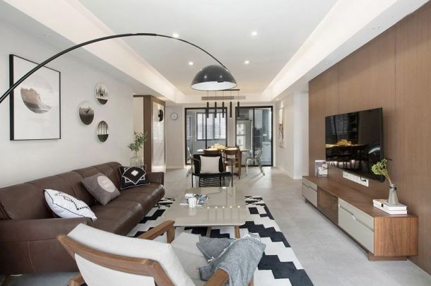 御錦城118平米三居室現(xiàn)代簡約風(fēng)格設(shè)計方案效果圖參考