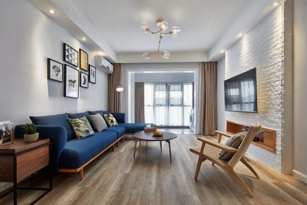 常春藤花園130平米三居室現(xiàn)代簡約風(fēng)格設(shè)計(jì)方案效果圖參考