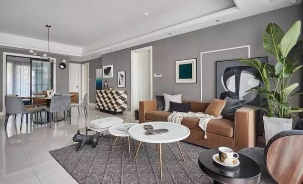 朱雀佳苑116平米三居室現(xiàn)代簡約風(fēng)格設(shè)計方案效果圖參考