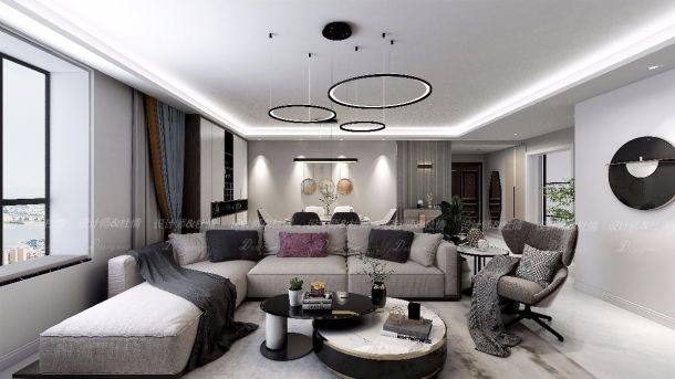 藍(lán)箭小區(qū)140平米三居室現(xiàn)代簡(jiǎn)約風(fēng)格設(shè)計(jì)方案效果圖參考