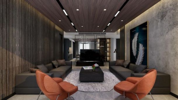 龍湖花千樹(shù)140平米三居室現(xiàn)代簡(jiǎn)約風(fēng)格設(shè)計(jì)方案效果參考