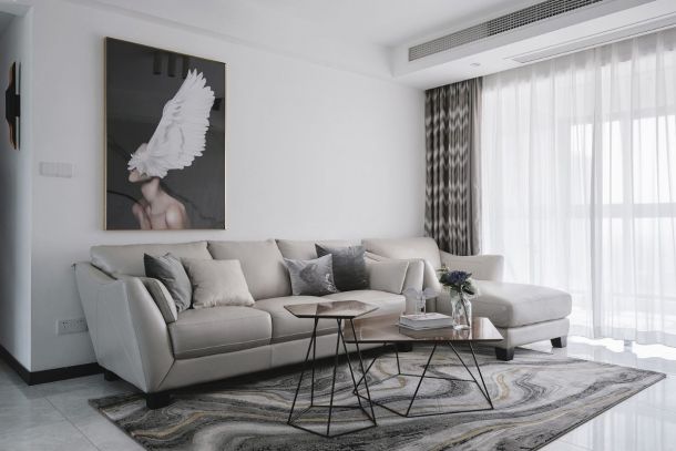 白樺林明天143平現(xiàn)代風(fēng)格方案效果圖參考