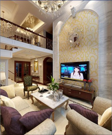 恒大城歐式躍層設(shè)計