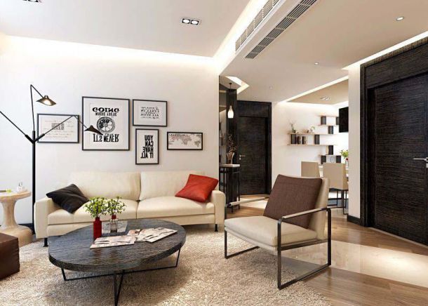 觀湖大第115平米現(xiàn)代簡約設(shè)計方案