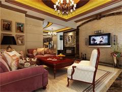 竹蹊別墅復式歐式風格設計方案