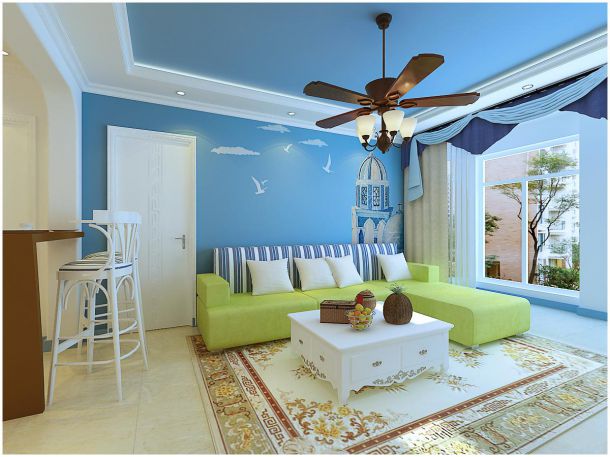 金輝悅府94平地中海風格案例