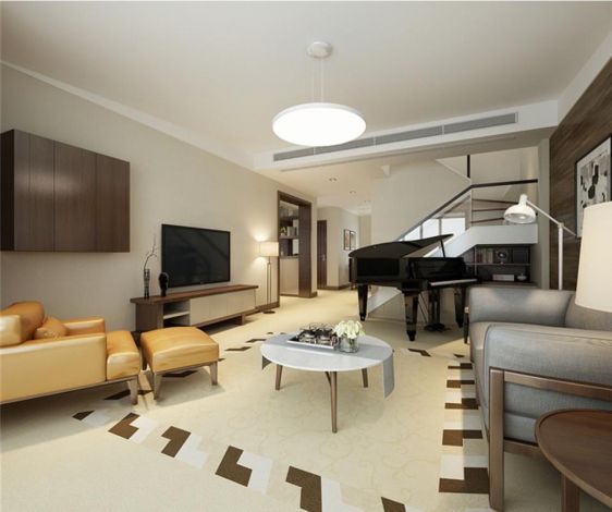 車城花園200平米現(xiàn)代簡約風格 