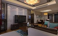 紐約城103平米中式風格設(shè)計方案