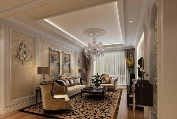 龍湖花千樹(shù)/147平米/歐式風(fēng)格