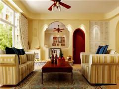 融僑城130平地中海風(fēng)格設(shè)計方案