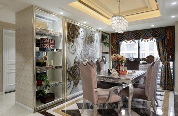 航天城120平米歐式設(shè)計(jì)方案