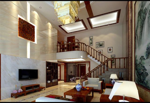 曲池坊200平中式風(fēng)格設(shè)計方案