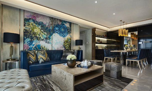 東方世紀(jì)城138平米美式