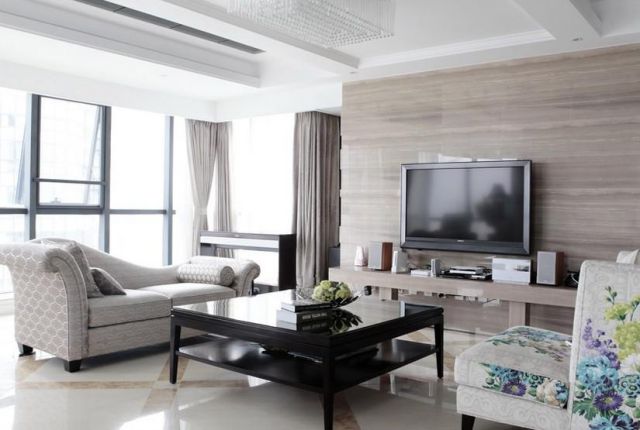 中國鐵建瑞園小區(qū)130平米現(xiàn)代簡約設(shè)計方案