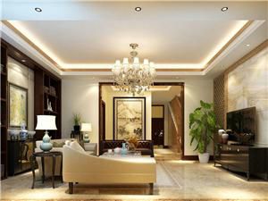 振業(yè)泊墅260平米新中式風(fēng)格設(shè)計(jì)方案