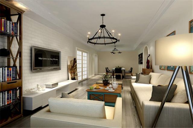 龍湖香醍西岸118平現(xiàn)代簡(jiǎn)約風(fēng)格設(shè)計(jì)方案