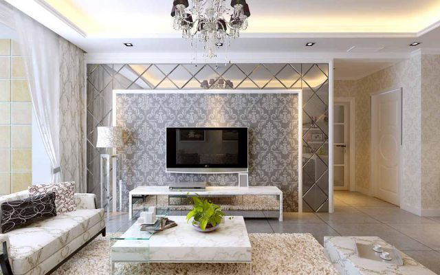 五二四廠家屬樓110平米簡歐風格設(shè)計方案