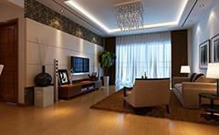 天朗五瓏130平米新中式設計方案