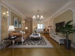 丹軒坊120平米歐式設計方案