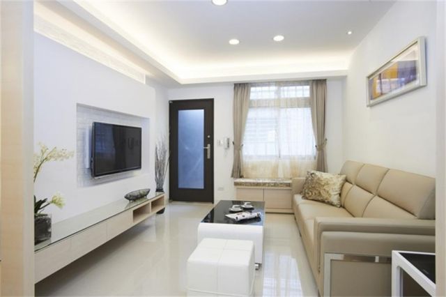 文景小區(qū)98平現(xiàn)代簡約風格設計方案