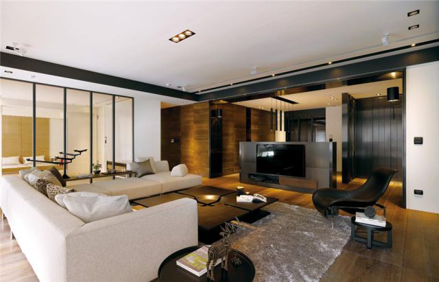 金輝世界城135平簡(jiǎn)約風(fēng)格設(shè)計(jì)方案