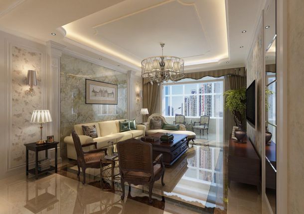 香榭蘭庭150平方歐式風(fēng)格