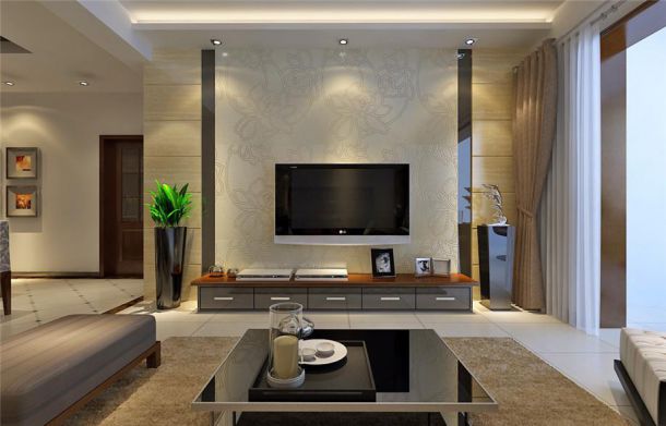 暖山西安104平米現(xiàn)代簡(jiǎn)約設(shè)計(jì)方案