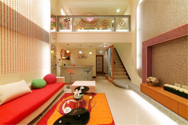 綠地國際260平混搭風格設計方案