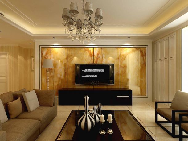 臨潼瑞麟君府小區(qū)140平米簡(jiǎn)歐風(fēng)格設(shè)計(jì)方案