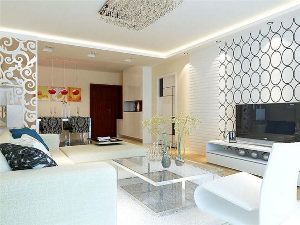 明能苑90平簡約風(fēng)格設(shè)計(jì)方案