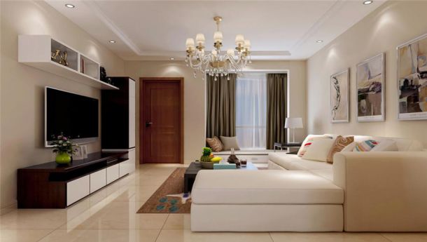 金輝·悅府80平簡約風(fēng)格設(shè)計(jì)方案