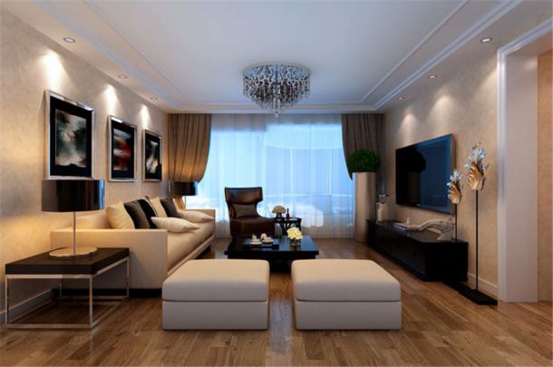 首創(chuàng)國際160平簡約風(fēng)格設(shè)計(jì)方案