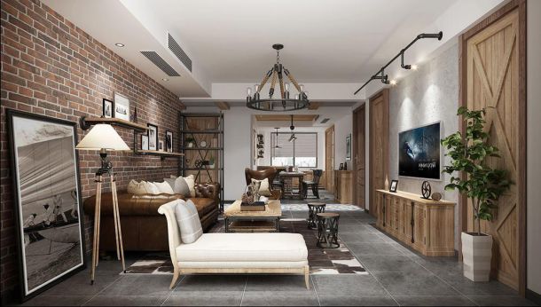 白樺林明天120㎡工業(yè)風