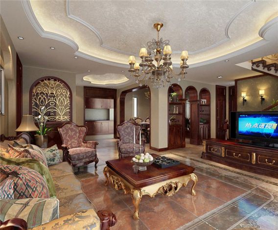 龍湖花千樹226平歐式經(jīng)典風(fēng)格設(shè)計(jì)方案