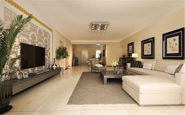 政治學(xué)院150平簡約風(fēng)格設(shè)計(jì)方案