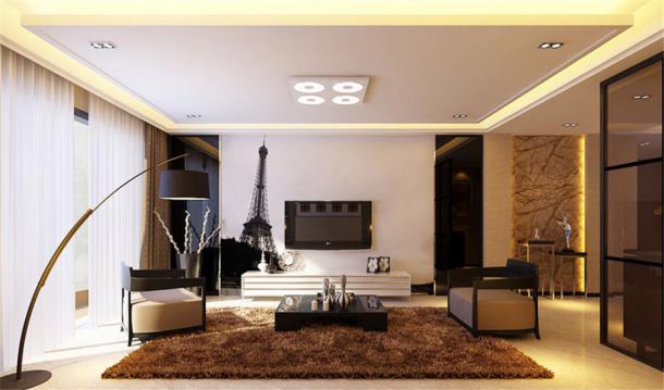 煤炭研究院110平簡(jiǎn)約風(fēng)格設(shè)計(jì)方案