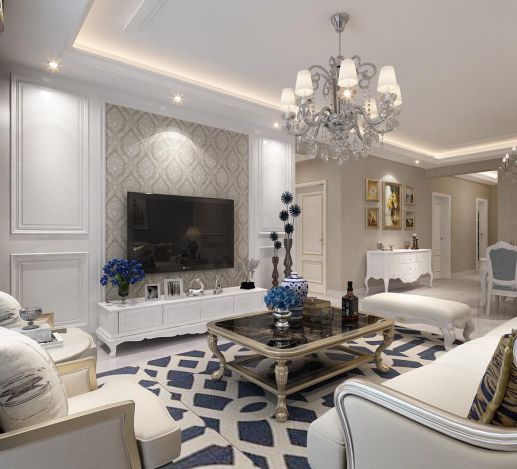 金地-西灃公園   110平米     簡(jiǎn)歐風(fēng)格