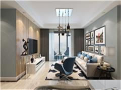 龍城銘園國際社區(qū)125平米現(xiàn)代簡約風格設計方案