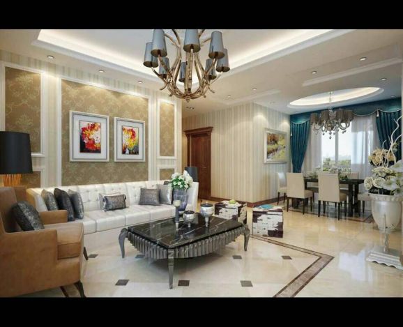 簡(jiǎn)歐風(fēng)格  130㎡