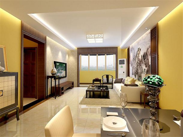 金輝·悅府110平新中式風(fēng)格設(shè)計(jì)方案