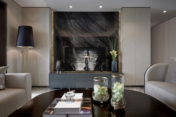 西安春曉華苑100平方米現(xiàn)代簡(jiǎn)約設(shè)計(jì)案例