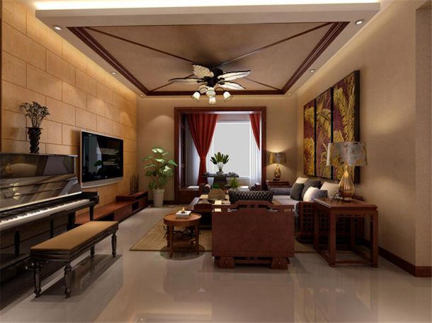 依云小鎮(zhèn)89平混搭風(fēng)格設(shè)計方案