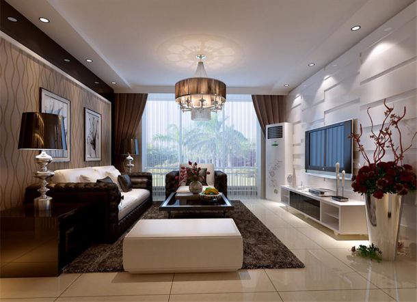 海倫春天121平現(xiàn)代簡(jiǎn)約風(fēng)格設(shè)計(jì)方案